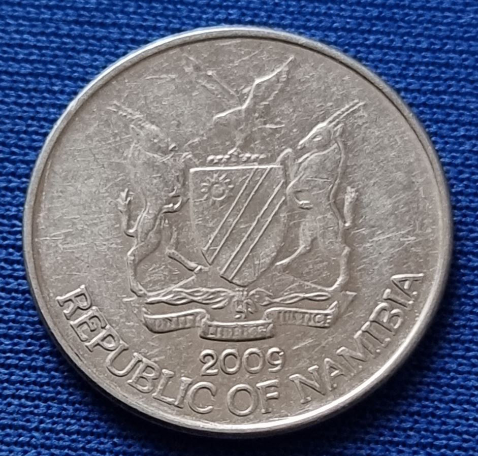  12420(2) 10 Cents (Namibia / Kameldornbaum) 2009 in vz ............................ von Berlin_coins   
