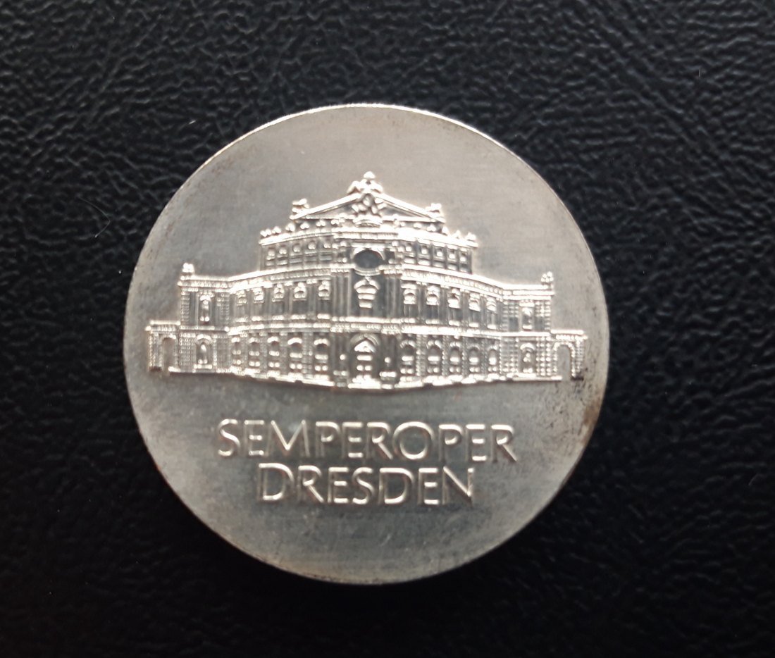 DDR Semper Oper Dresden 10 Mark 1985 stgl.