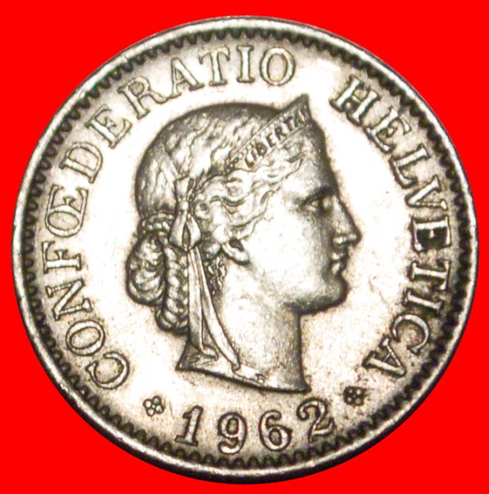 * LIBERTY (1879-2022): SWITZERLAND ★ 10 RAPPEN 1962B!★LOW START ★ NO RESERVE!