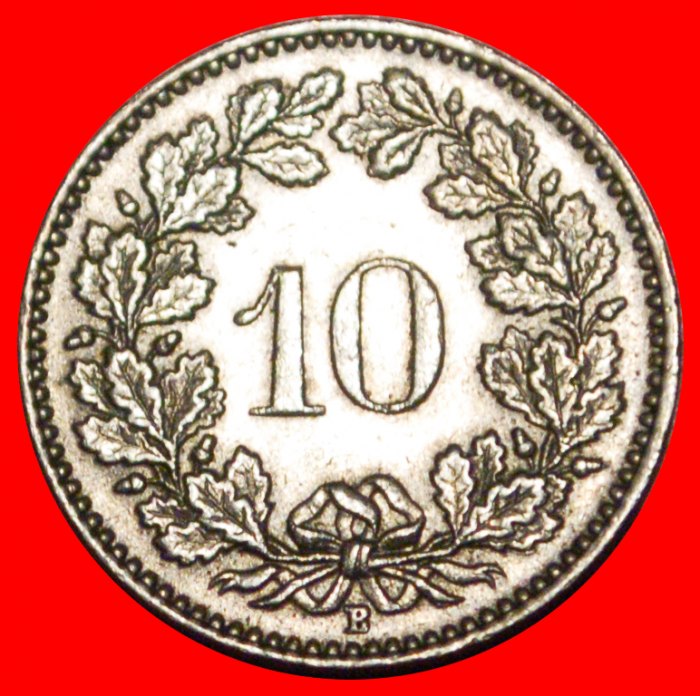  * LIBERTY (1879-2022): SWITZERLAND ★ 10 RAPPEN 1962B!★LOW START ★ NO RESERVE!   