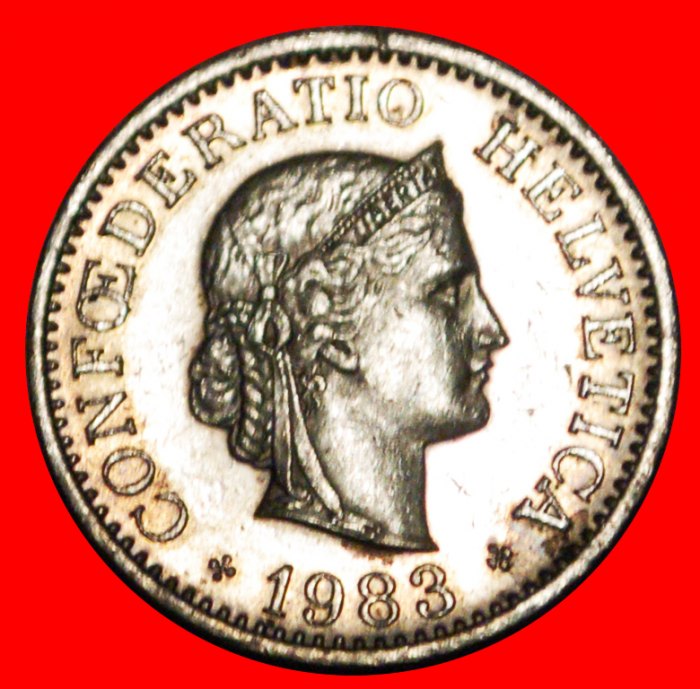 * LIBERTY (1879-2022): SWITZERLAND ★ 10 RAPPEN 1983!★LOW START ★ NO RESERVE!