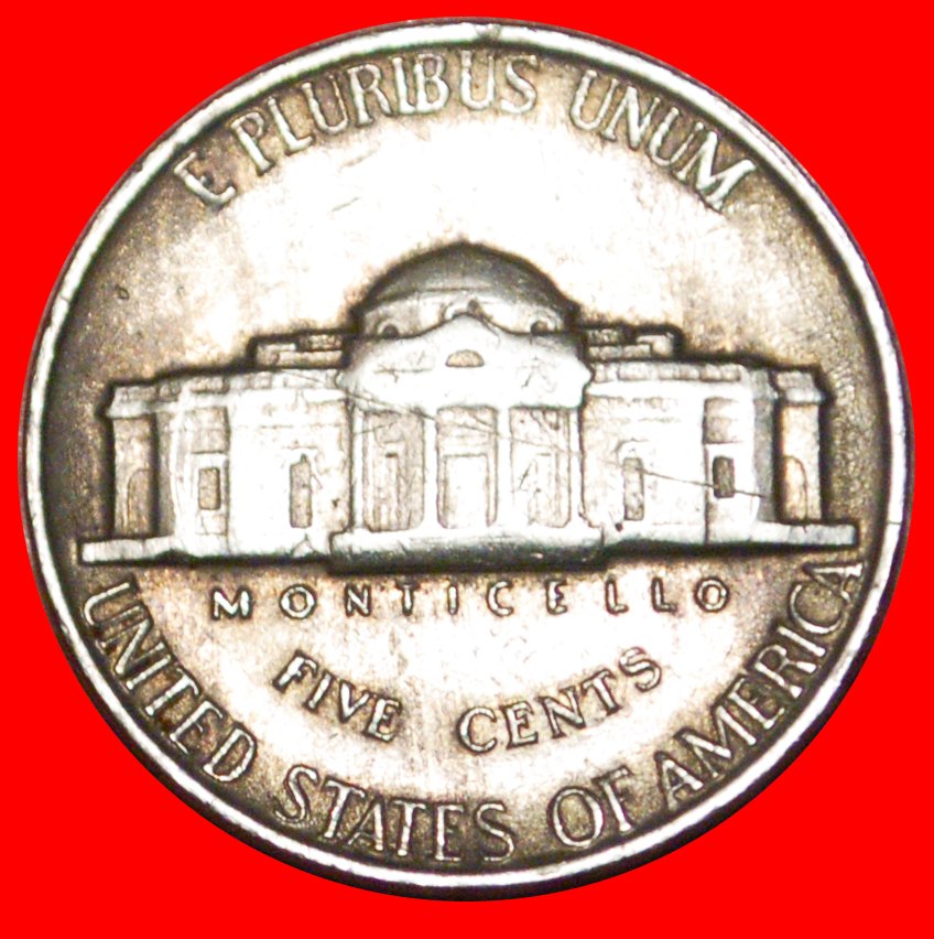  * UNVERÖFFENTLICHT: USA ★ 5 CENTS 1960! JEFFERSON (1801-1809)★OHNE VORBEHALT!   