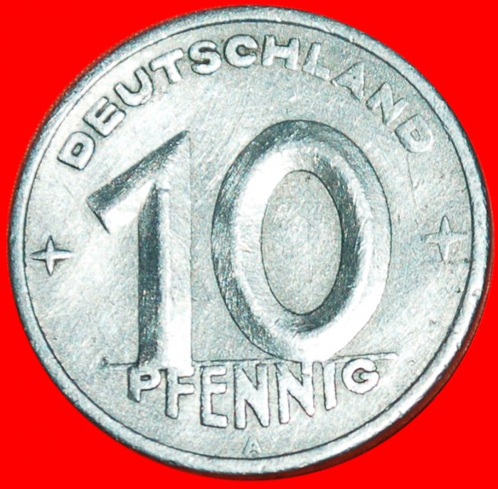  * STERNE ★ DEUTSCHLAND ★ 10 PFENNIG 1948A! OHNE VORBEHALT!   