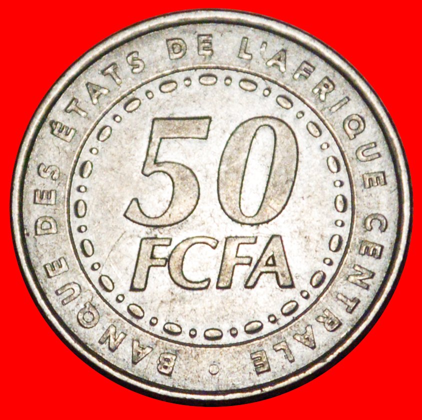  * FRÜCHTE: ZENTRALAFRIKA ★ 50 FRANCS CFA 2006! OHNE VORBEHALT!   