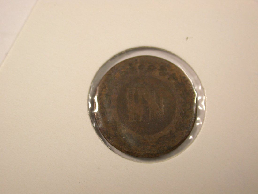  G10  Westfalen 1 Cent 1812 Napoleon in f. ss  Originalbilder   