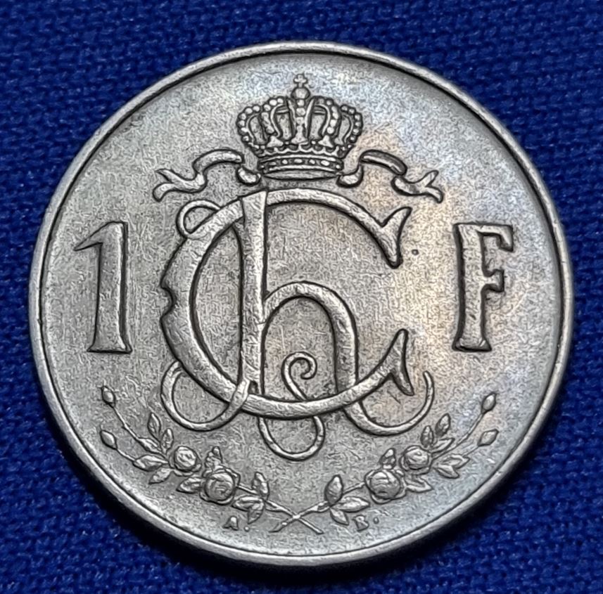  5126(1) 1 Franc (Luxemburg) 1964 in ss-vz ......................................... von Berlin_coins   