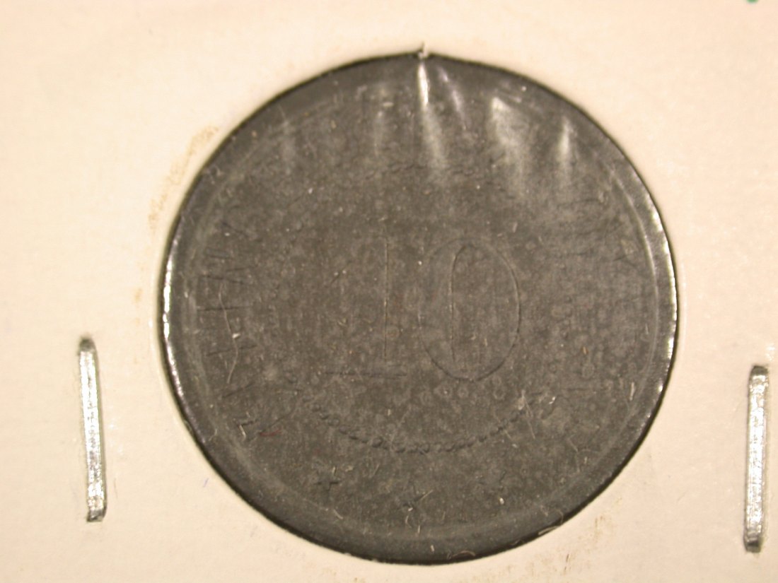  F05  Giessen Notgeld 10 Pfennig 1918 in f.vz  Originalbilder   