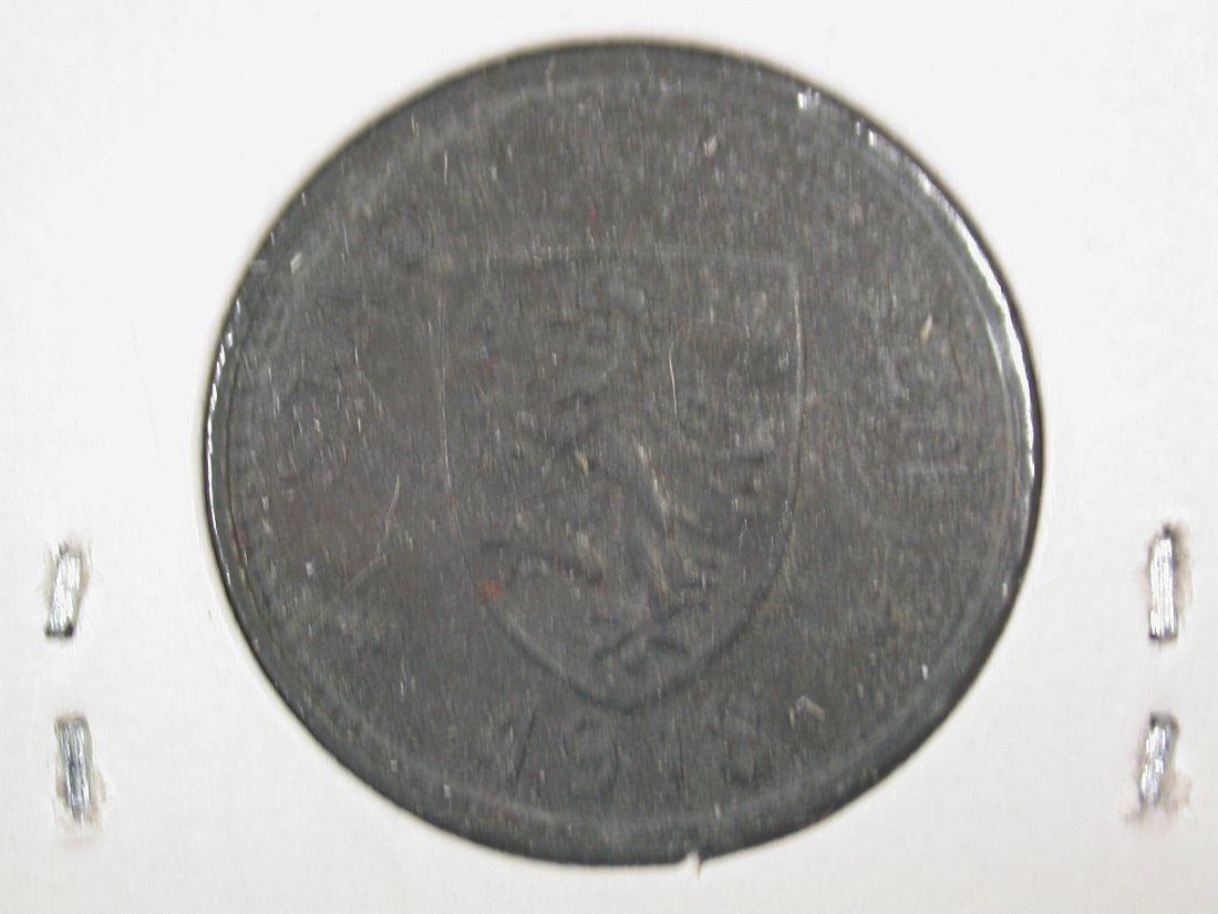  F05  Giessen Notgeld 10 Pfennig 1918 in f.vz  Originalbilder   