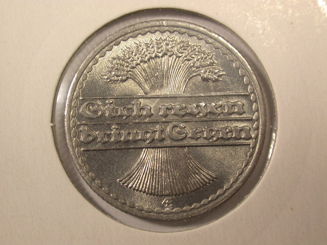  F05  Weimar  50 Pfennig  1920 E in ST     Originalbilder   