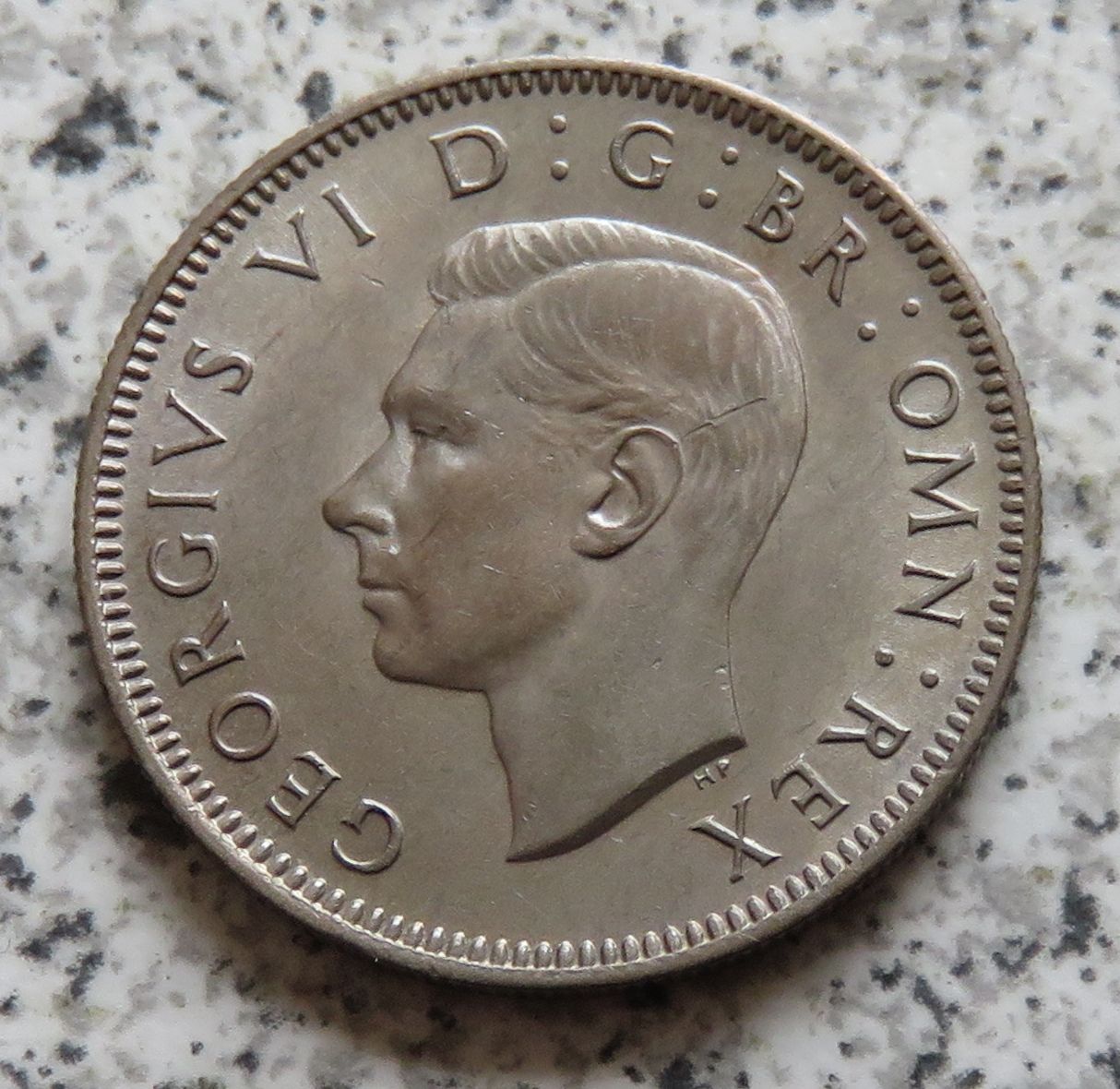 Großbritannien 1 Shilling 1947, Englisch, Erhaltung   
