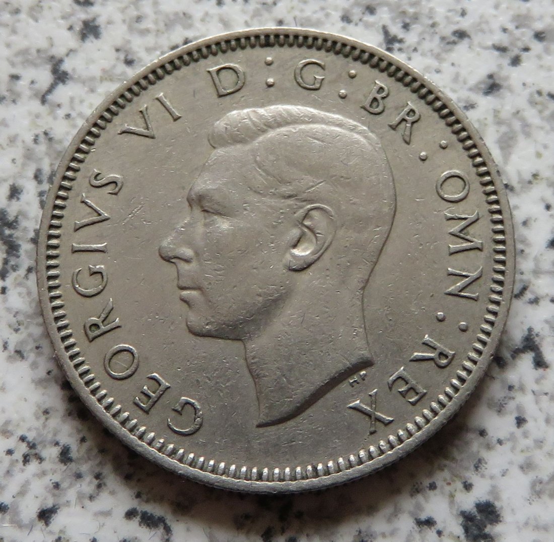  Großbritannien 1 Shilling 1950, Englisch (3)   