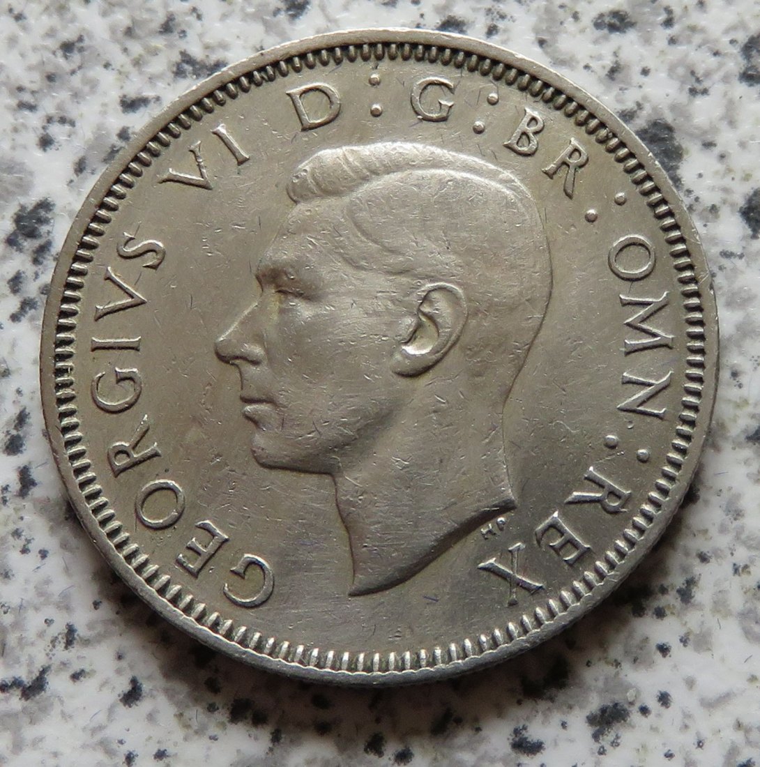  Großbritannien 1 Shilling 1950, Schottisch (3)   