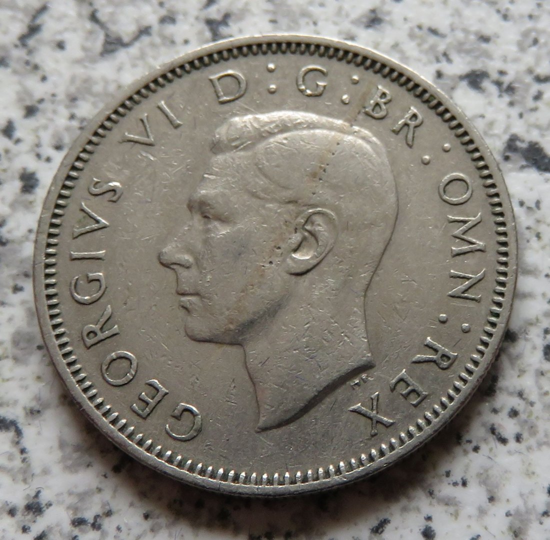  Großbritannien 1 Shilling 1951, Englisch (2)   