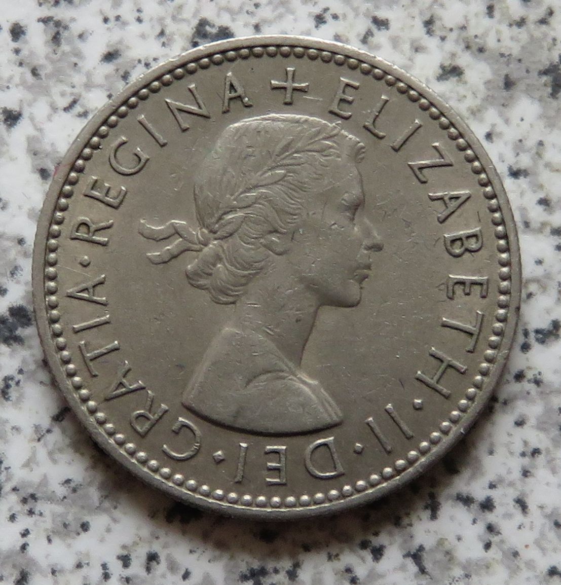  Großbritannien 1 Shilling 1954, Englisch   