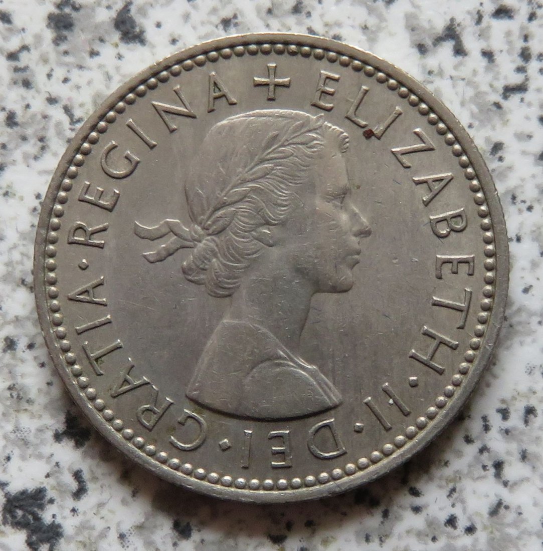  Großbritannien 1 Shilling 1954, Schottisch (2)   