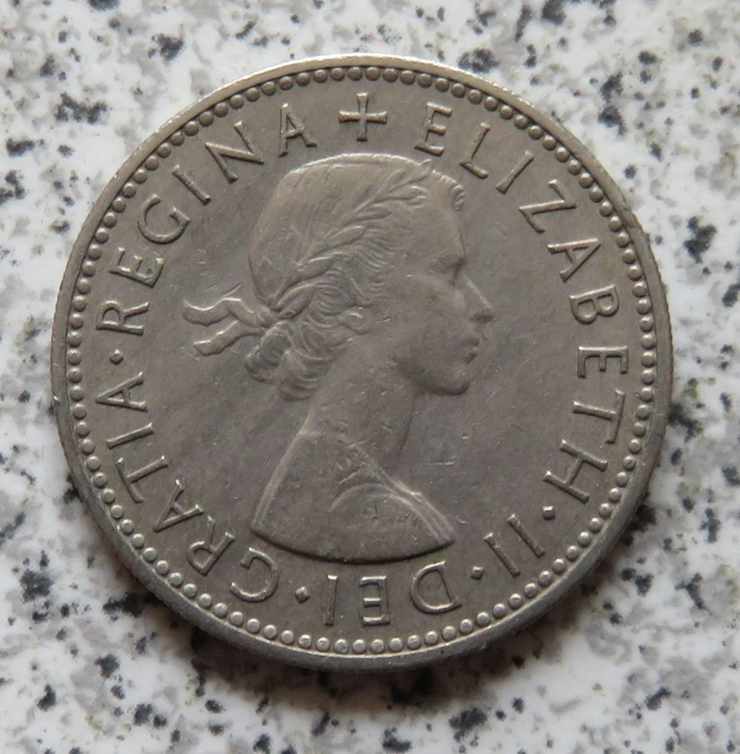  Großbritannien 1 Shilling 1955, Englisch (2)   