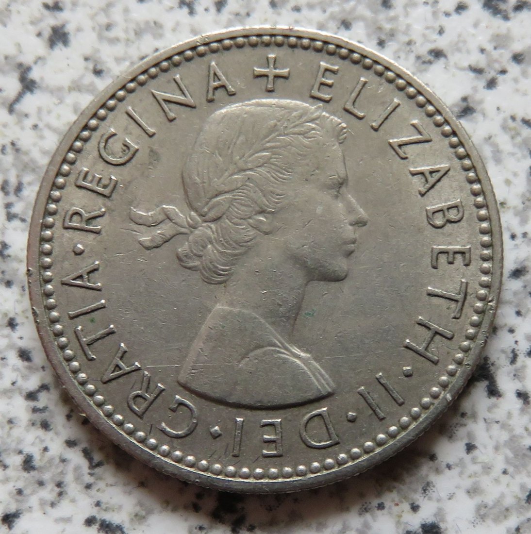  Großbritannien 1 Shilling 1956, Schottisch (3)   