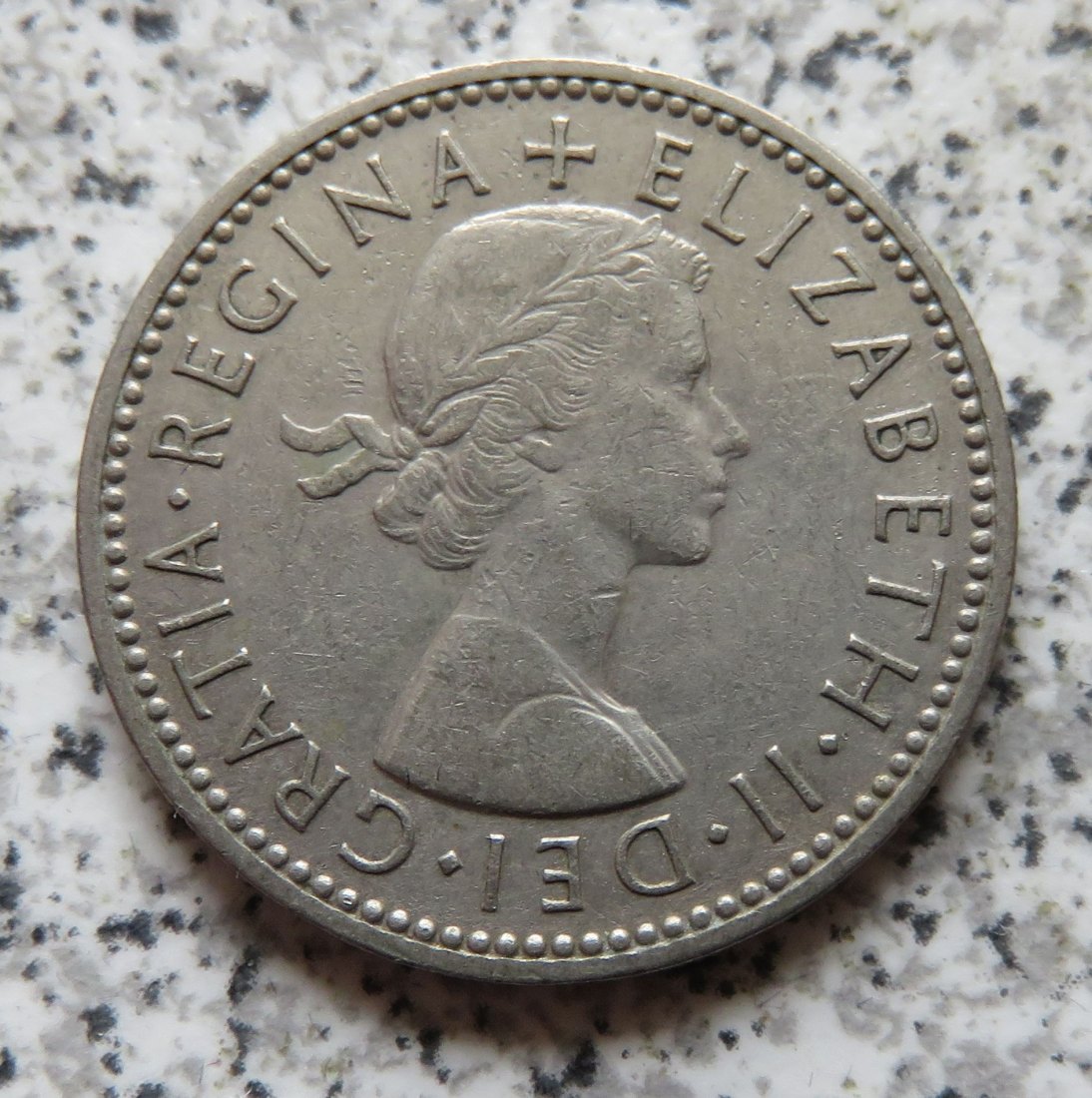  Großbritannien 1 Shilling 1956, Schottisch (4)   