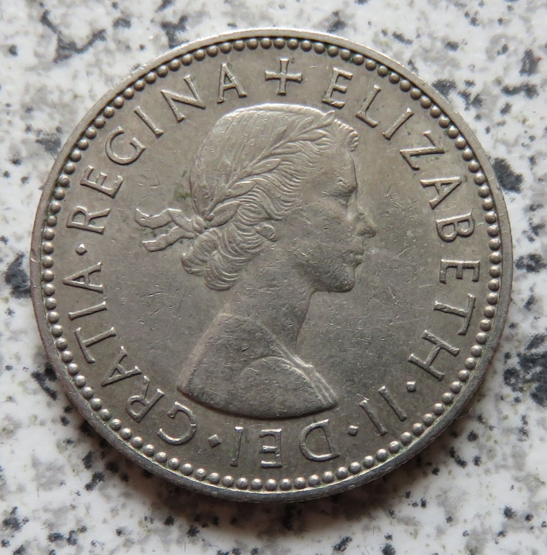  Großbritannien 1 Shilling 1958, Englisch (4)   