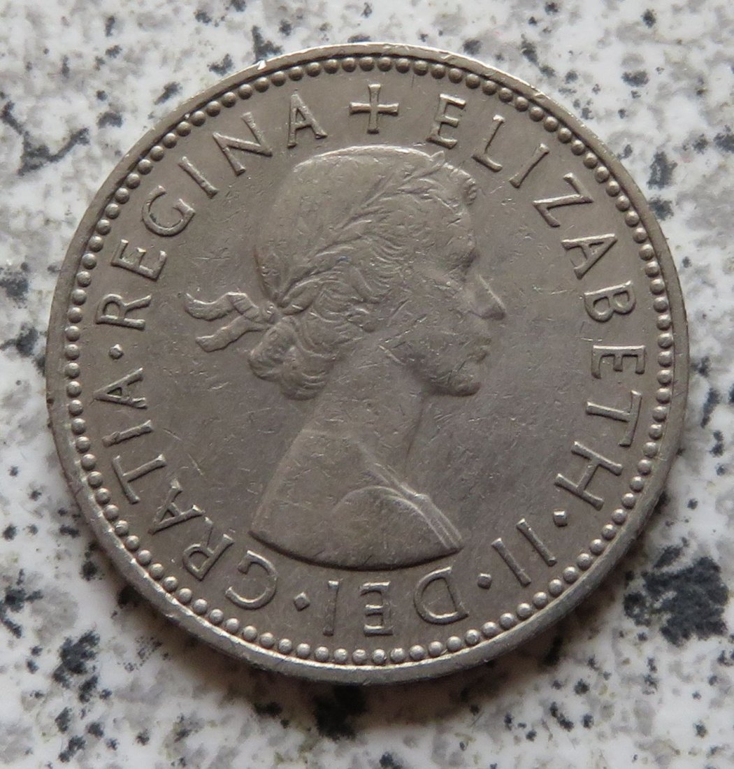 Großbritannien 1 Shilling 1958, Schottisch   
