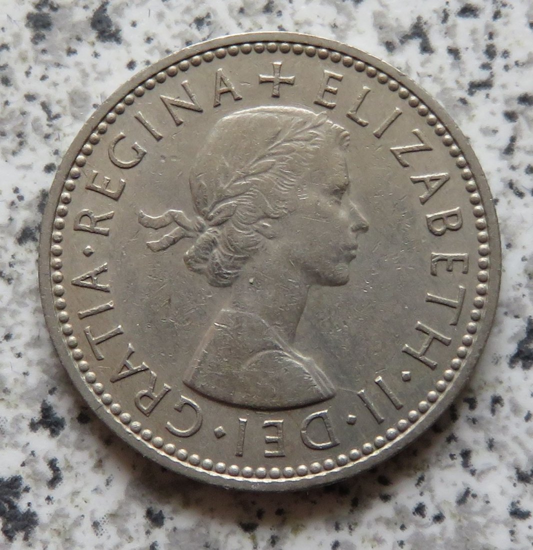  Großbritannien 1 Shilling 1959, Schottisch (3)   