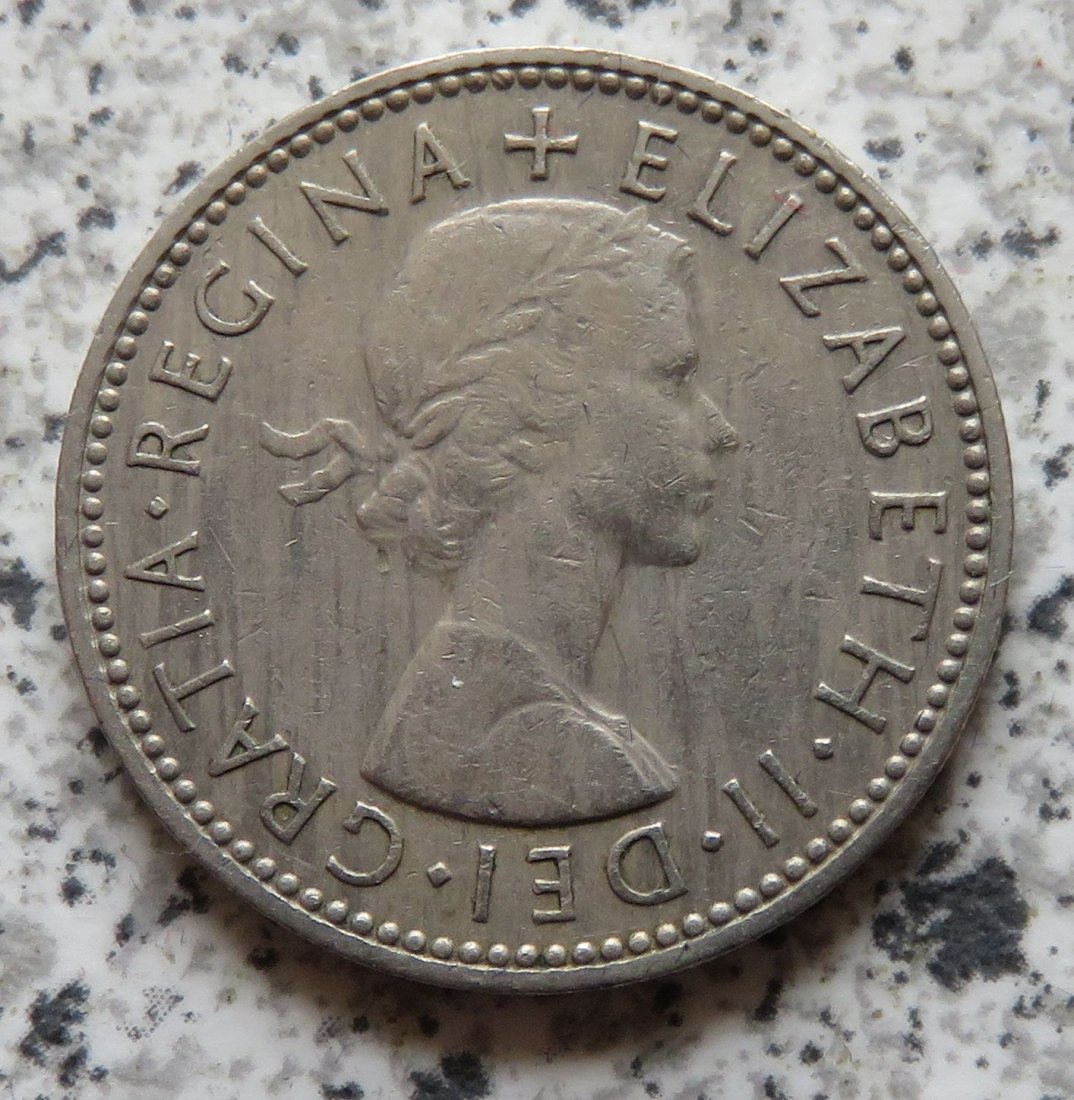  Großbritannien 1 Shilling 1960, Englisch   