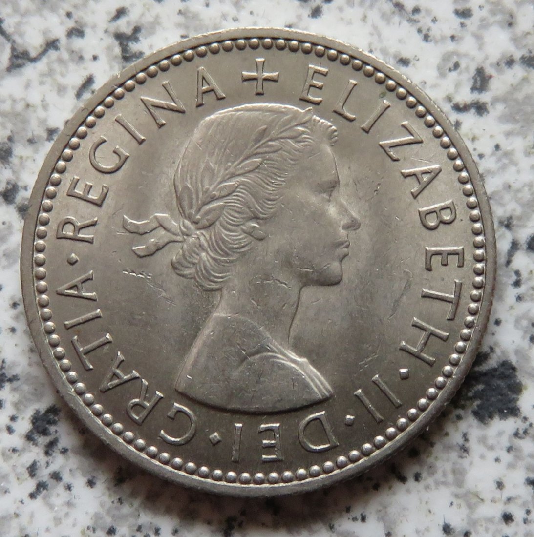  Großbritannien 1 Shilling 1960, Schottisch, Erhaltung   