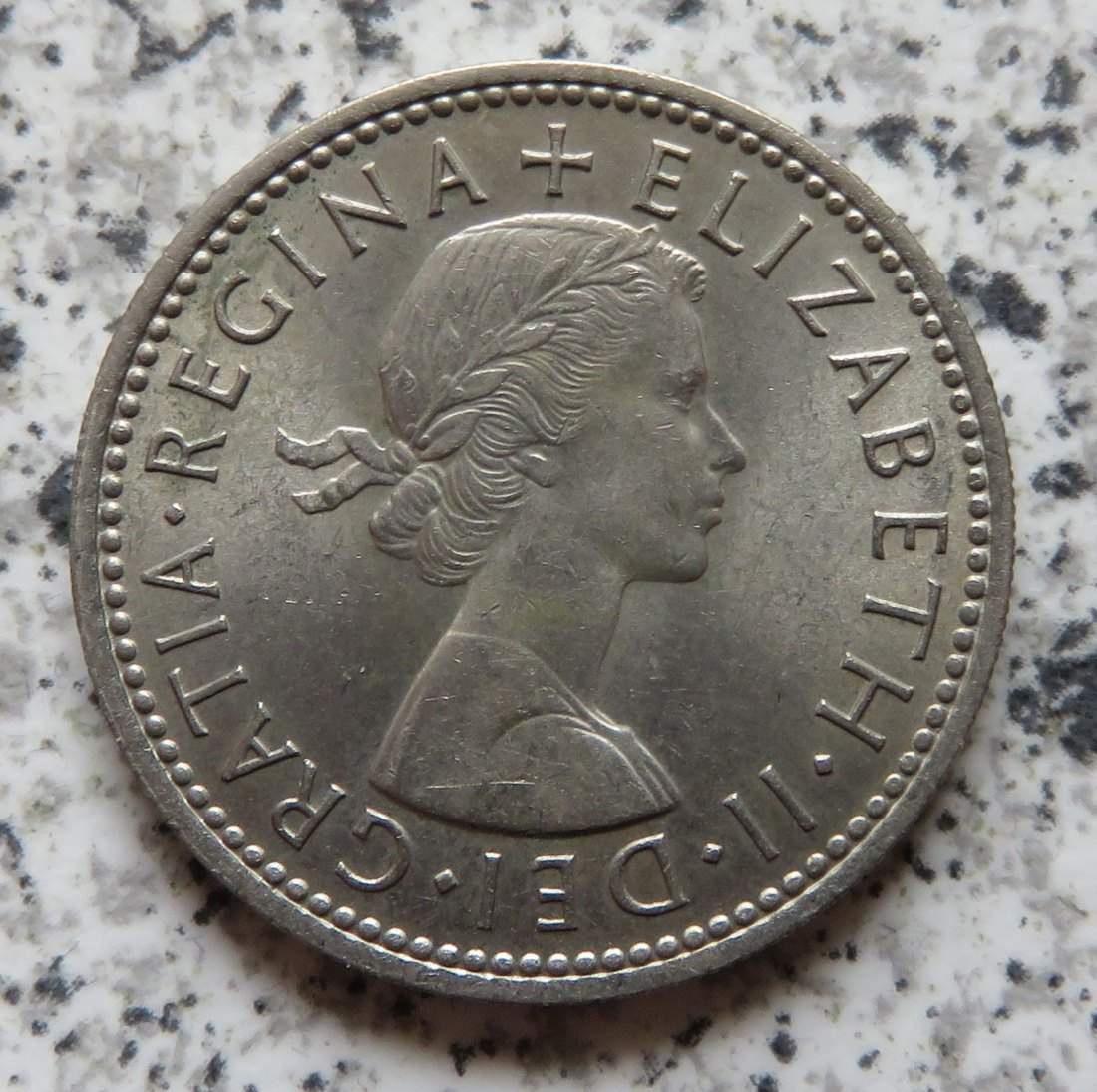 Großbritannien 1 Shilling 1961, Englisch, Erhaltung (2)   