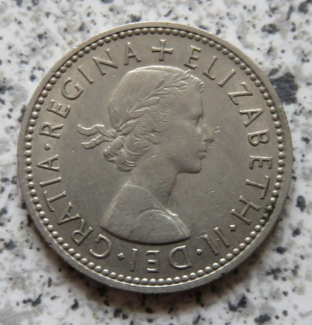  Großbritannien 1 Shilling 1962, Englisch   