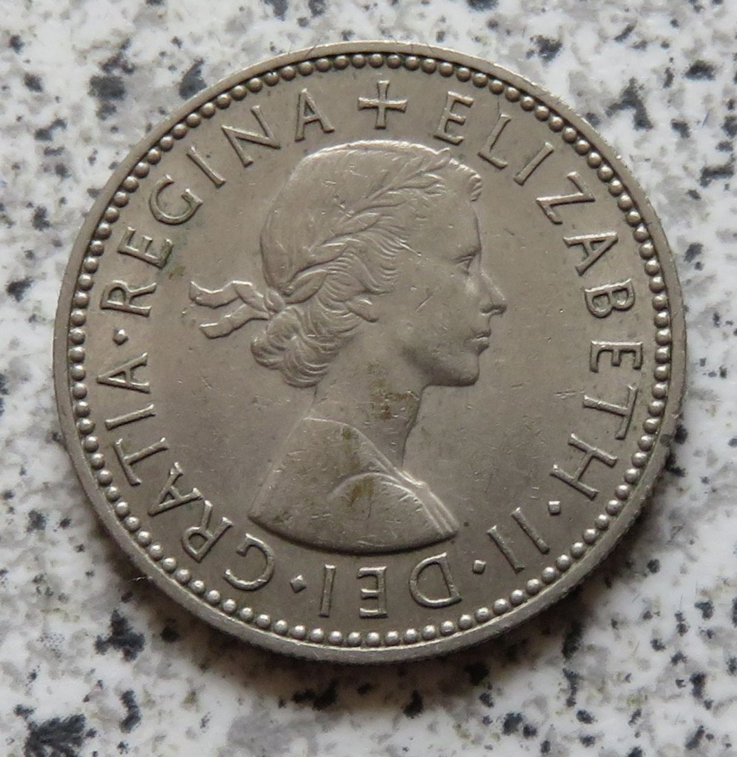  Großbritannien 1 Shilling 1962, Schottisch   