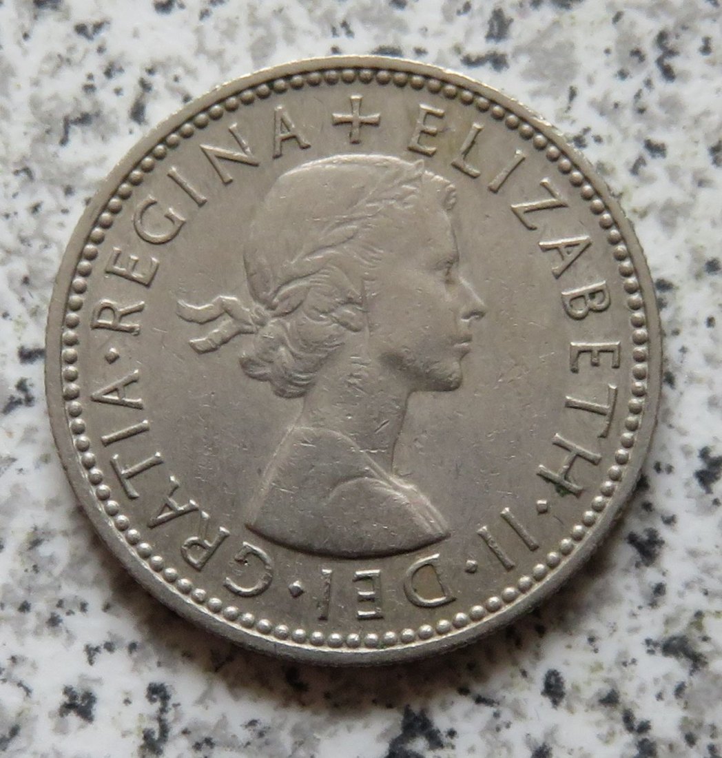  Großbritannien 1 Shilling 1963, Englisch   