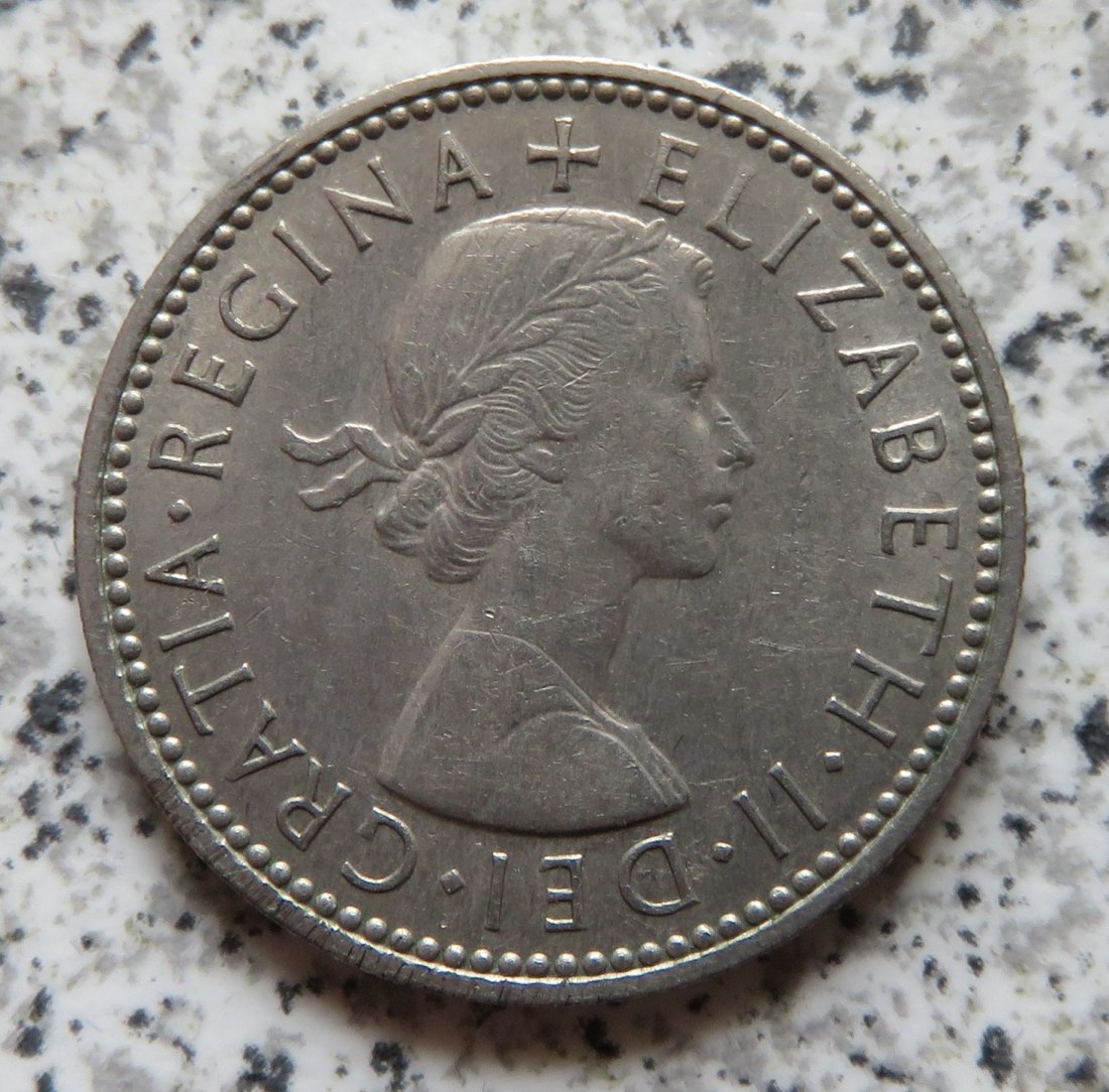  Großbritannien 1 Shilling 1963, Schottisch (3)   