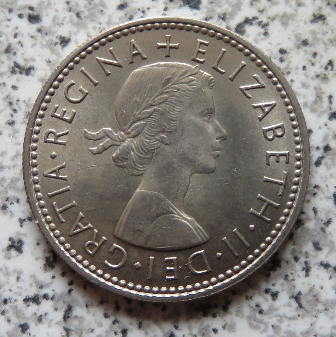  Großbritannien 1 Shilling 1964, Englisch, Erhaltung   