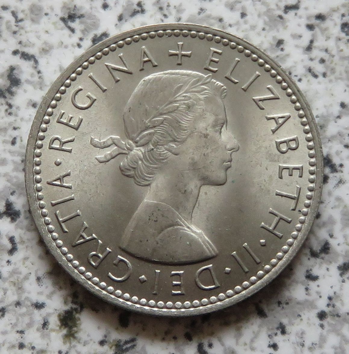  Großbritannien 1 Shilling 1966, Englisch, Erhaltung   