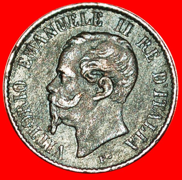  * MILAN: ITALY ★ 1 CENTESIMO 1867M! VICTOR EMMANUEL II (1861-1878) LOW START ★ NO RESERVE!   