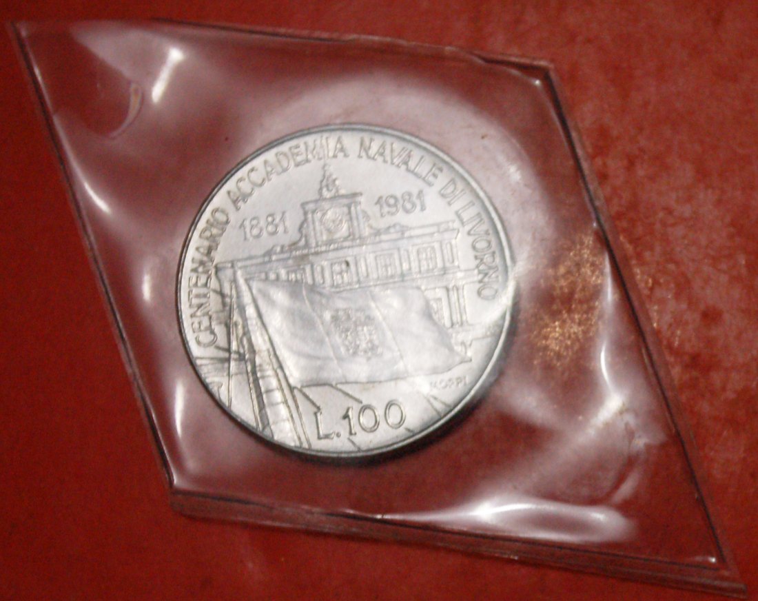  Ⰶ ANKER 1881 ★ ITALIEN ★ 100 LIRE (1981)!!! FDC STG! ★OHNE VORBEHALT!   