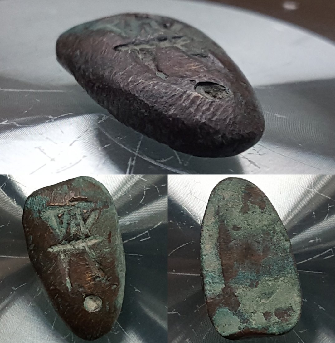 China - Antnose bzw. Ghostface Money ca. 400/220 v. Chr. / Hartill Nr 1.4 ff