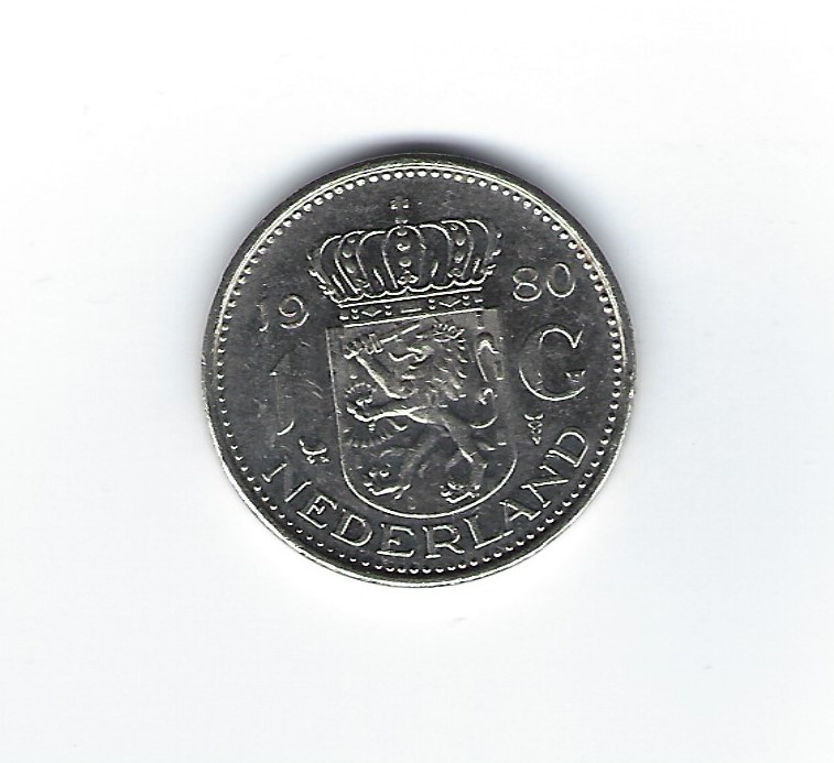  Niederlande 1 Gulden 1980   