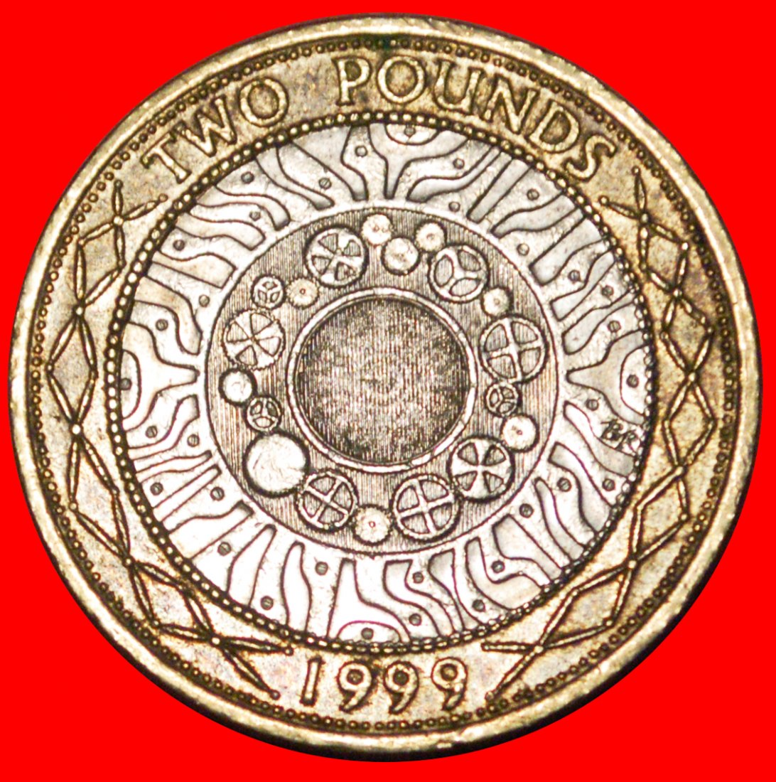 * TECHNOLOGIE (1998-2015): GROSSBRITANNIEN ★ 2 PFUNDE 1999! OHNE VORBEHALT!