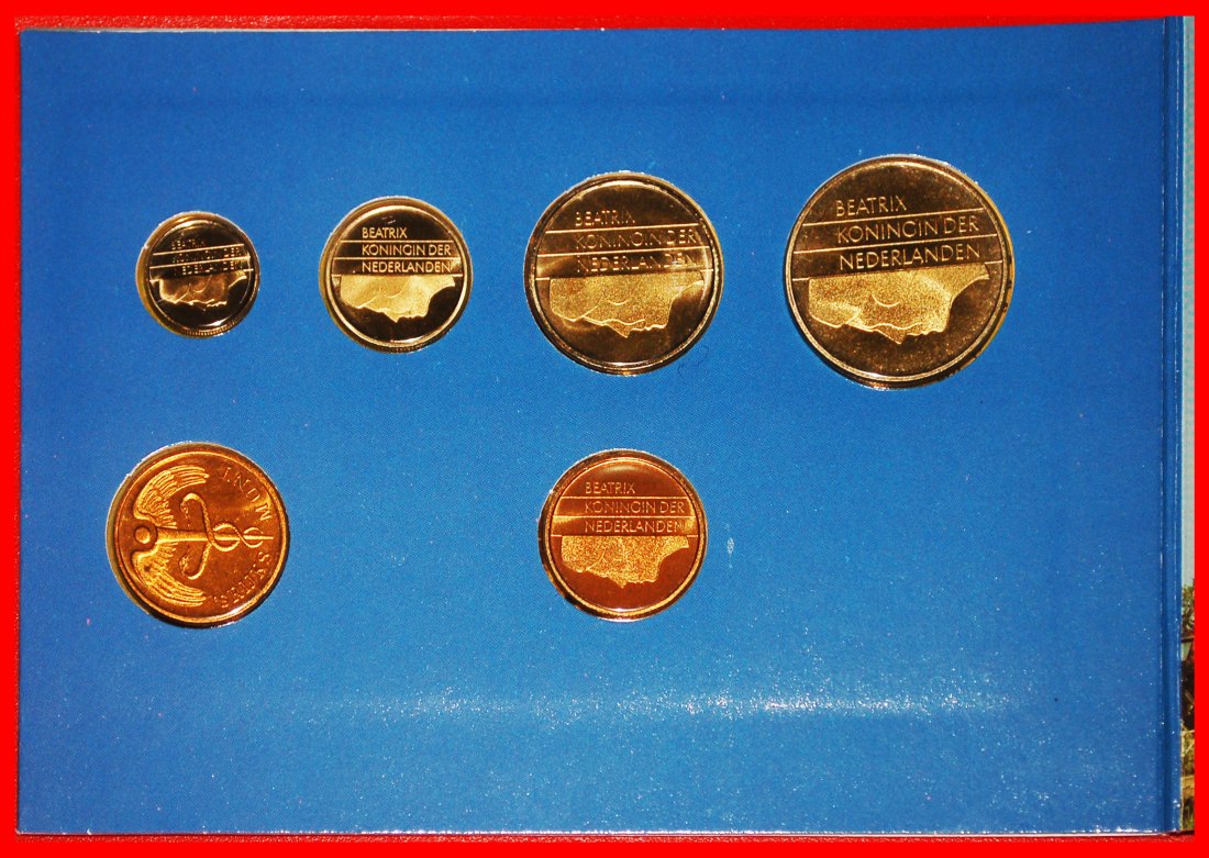  * BEATRIX (1980-2013): NETHERLANDS ★ SELECT MINT SET 1987 (5 COINS + MEDAL) LOW START ★ NO RESERVE!   