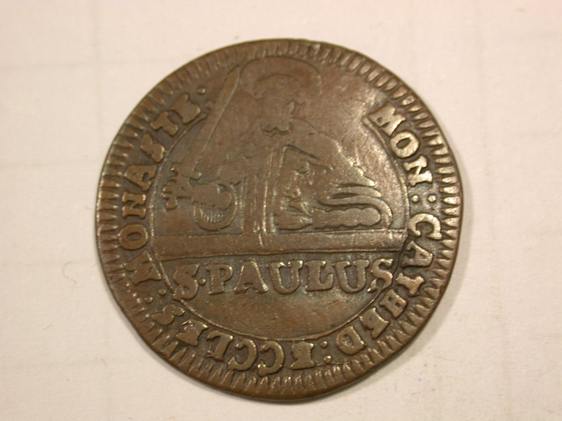  G11  Münster  3 Pfennig 1760 in ss   Originalbilder   