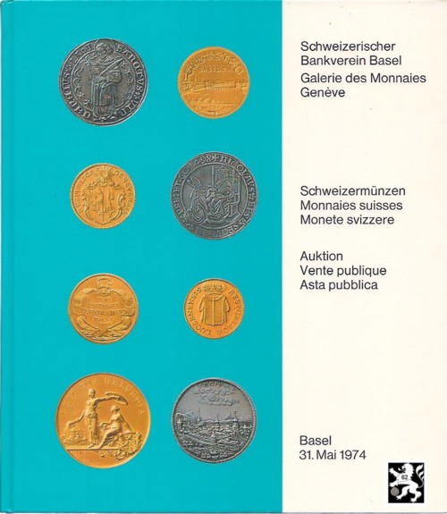  Schweizerischer Bankverein (Basel) Auktion 02 (1974) Schweizer Münzen   