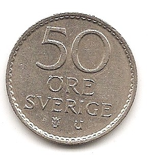  Schweden 50 Öre 1973  #84   