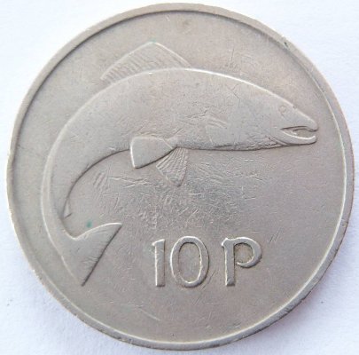  IRLAND IRELAND 10 Pence 1974 K-N ss+   
