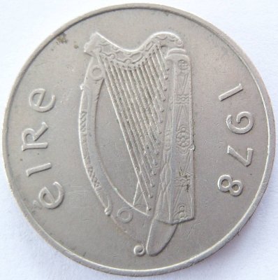  IRLAND IRELAND 10 Pence 1978 K-N ss   