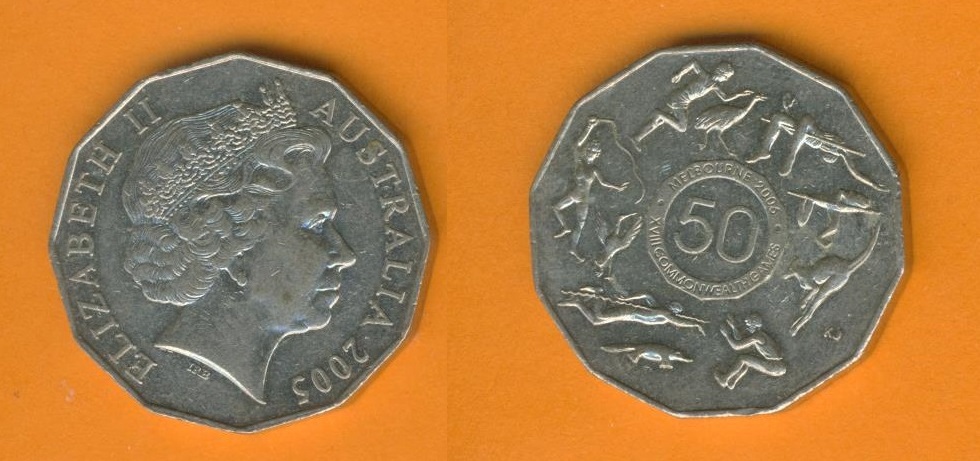  Australien 2005 50 Cent Die 18. Commonwealth Games   