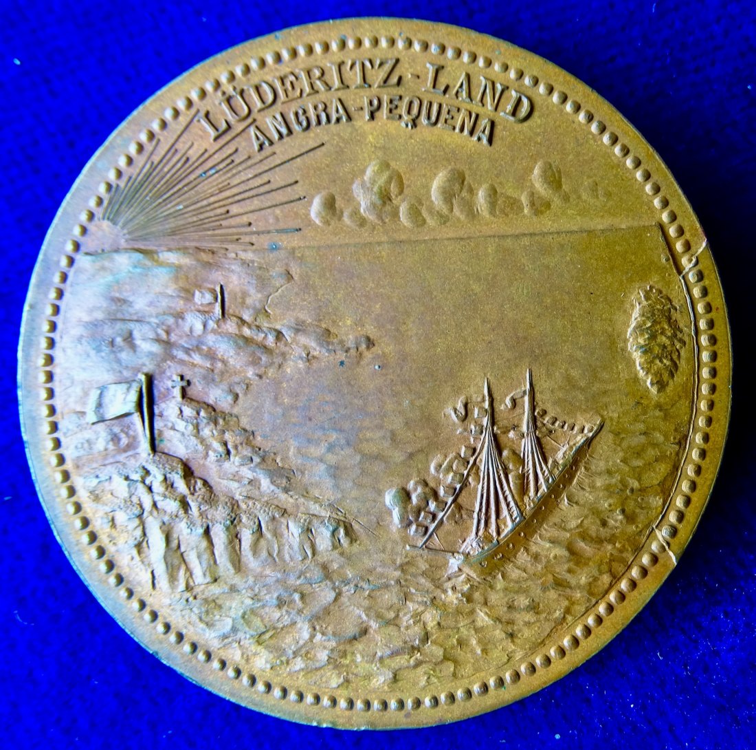  Deutsch-Südwest-Afrika Medaille 1884 Gründung von Lüderitz-Land   
