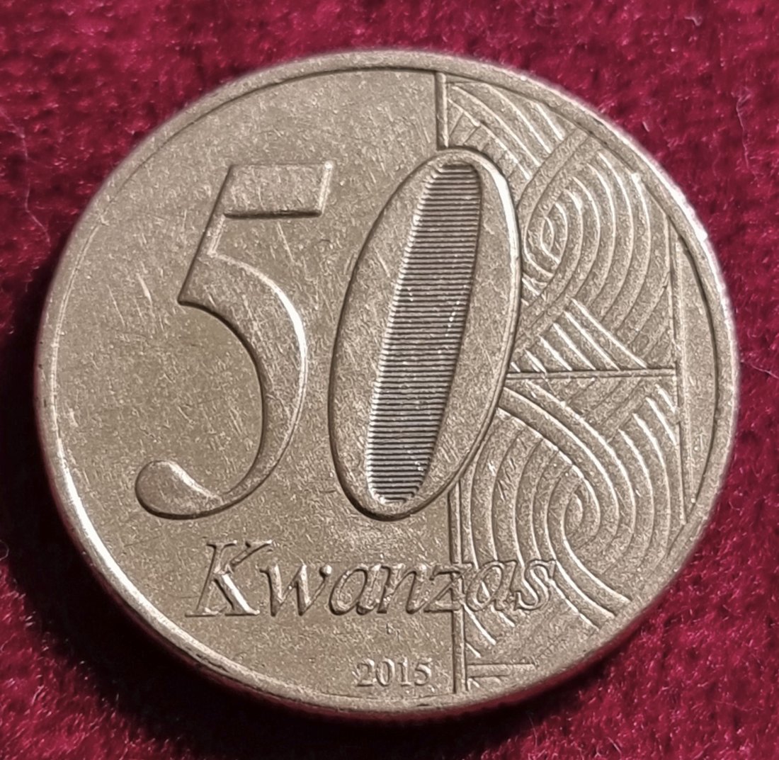  16618(3) 50 Kwanzas (Angola) 2015 in ss ........................................... von Berlin_coins   