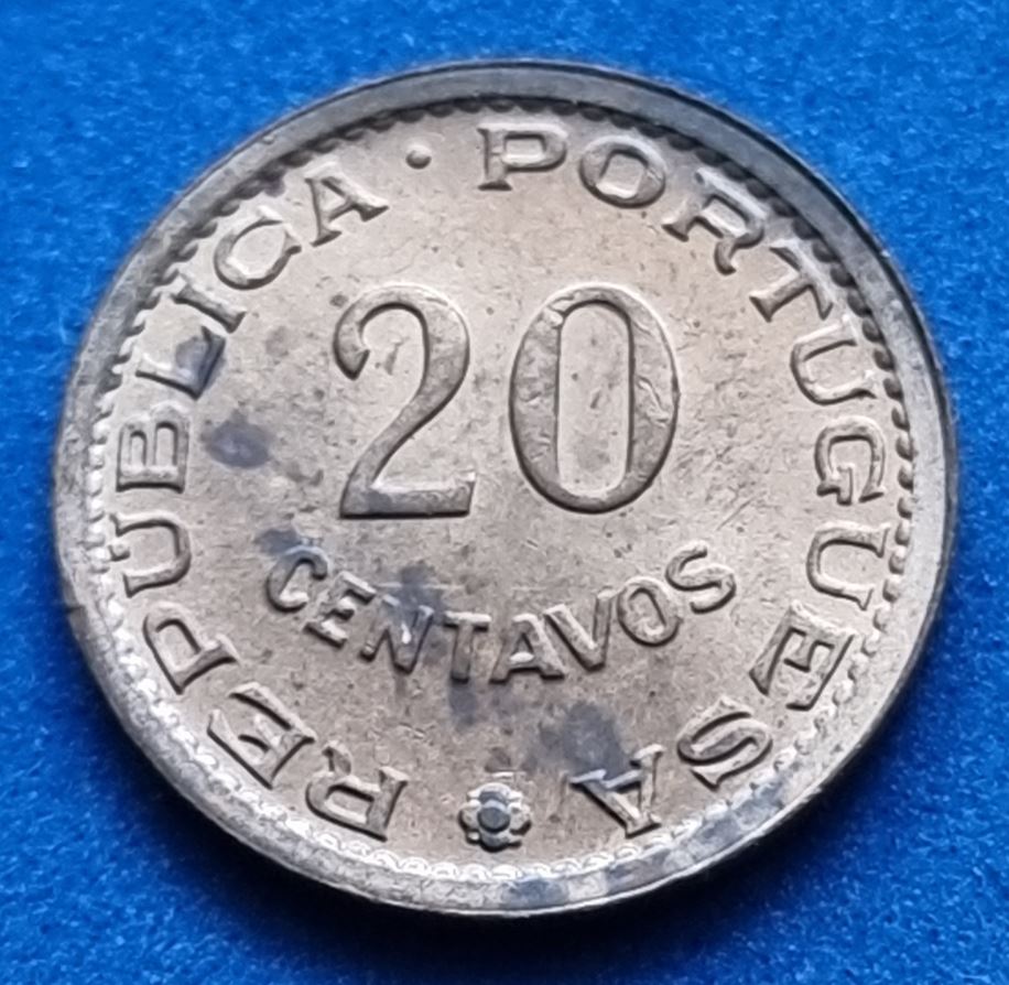  11752(4) 20 Centavos (Mosambik) 1974 in unc- ...................................... von Berlin_coins   