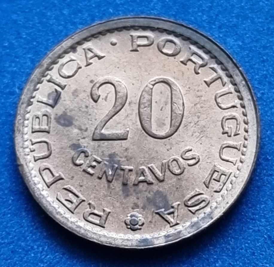 11752(4) 20 Centavos (Mosambik) 1974 in unc- ...................................... von Berlin_coins